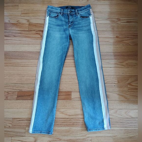 Hudson Nico Side-Stripe Stovepipe Jeans - Picture 5 of 10